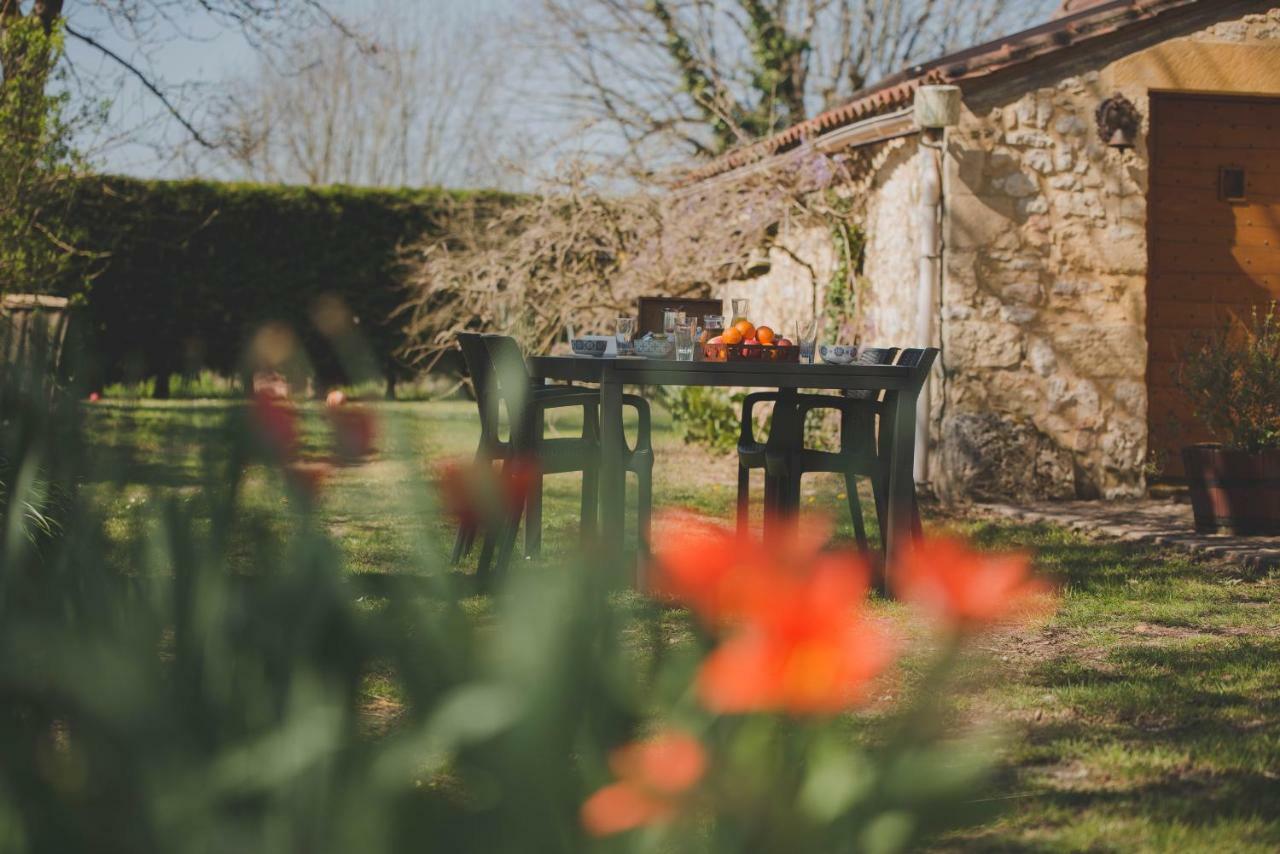La Ferme De Bousserand Pontours エクステリア 写真