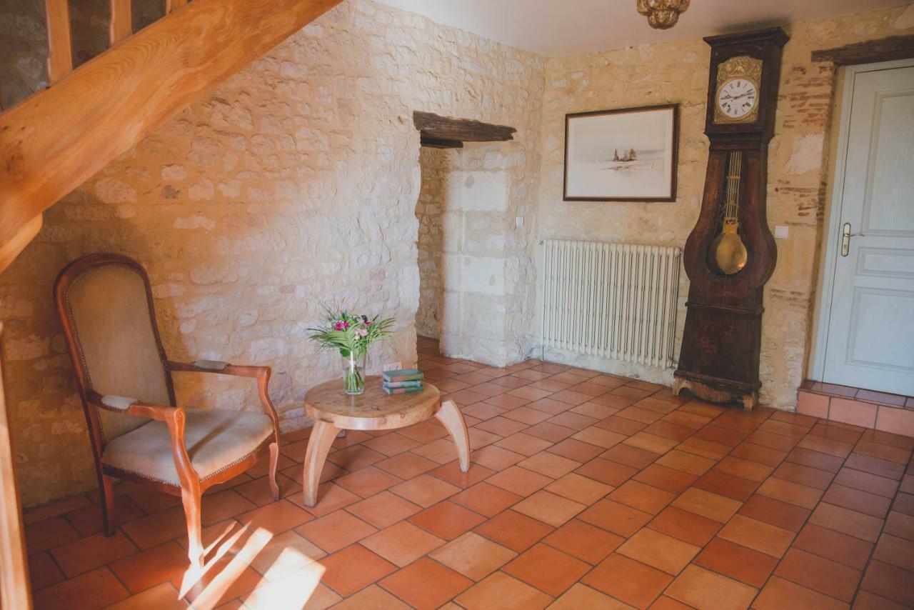 La Ferme De Bousserand Pontours エクステリア 写真