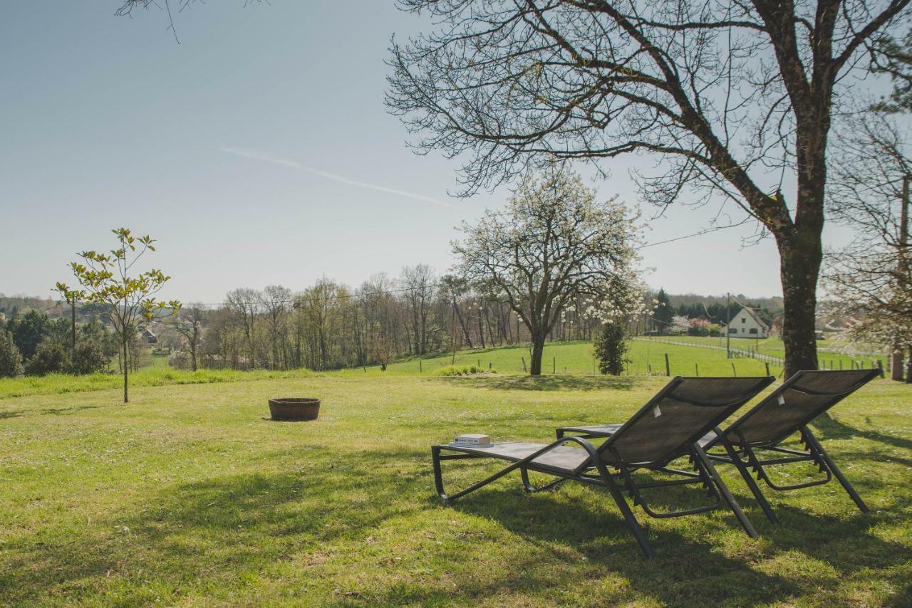 La Ferme De Bousserand Pontours エクステリア 写真